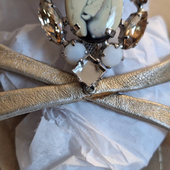 Giuseppe Zanotti Rhinestone Heels Shoes 🪆sz 7 - Picture 3 of 13